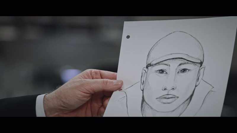This is the sketch that was drawn based off the information provided by Belinda
