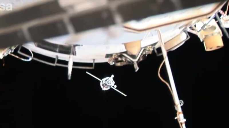 This is the Soiuz spacecraft