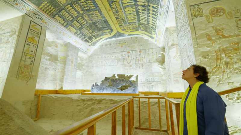 This is the tomb of Ramses V