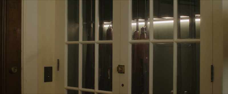 This is the view of the back door