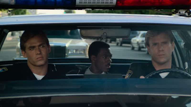 You know, this is the cleanest and nicest police car I've ever been in in my life