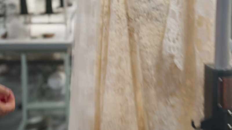 This is too much layer of the lace