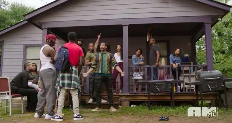 This trap house right here was a regular house
