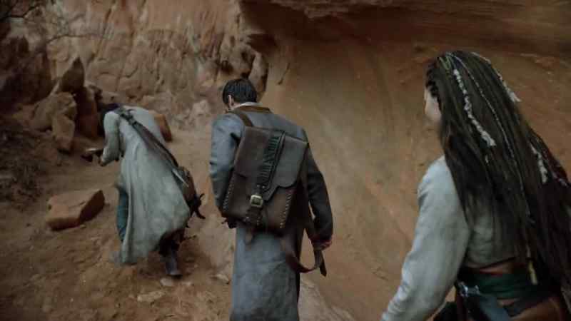 This trench should bring us right past the Shrine