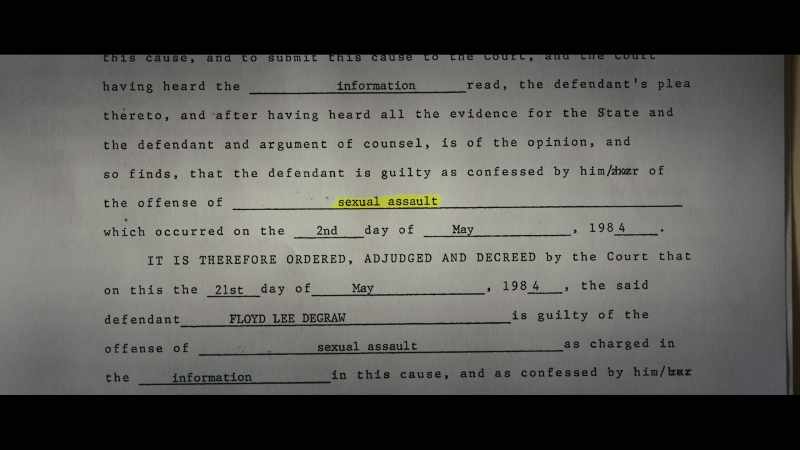 This was two, three nights after Denice Haraway disappeared