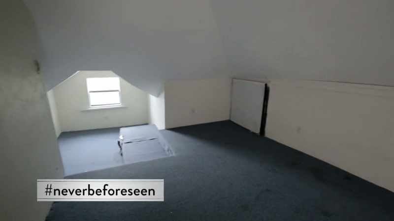 This upstairs room is something