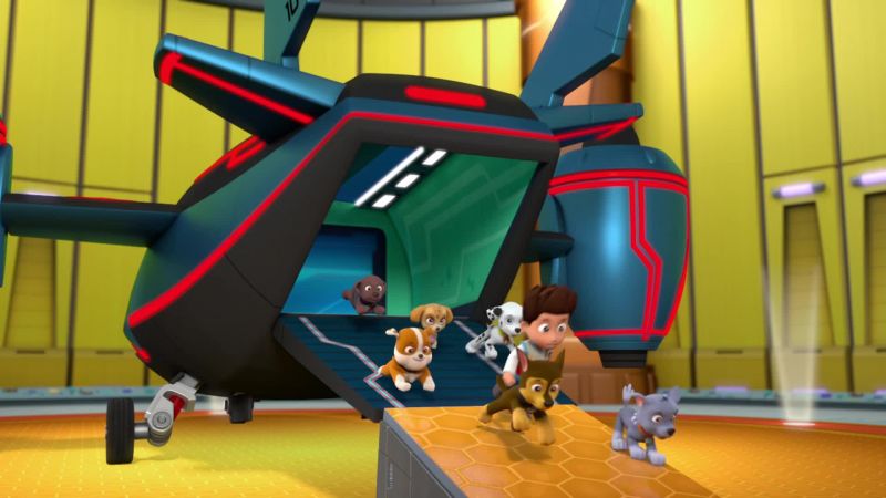 This way to gear up, Mission PAW style!
