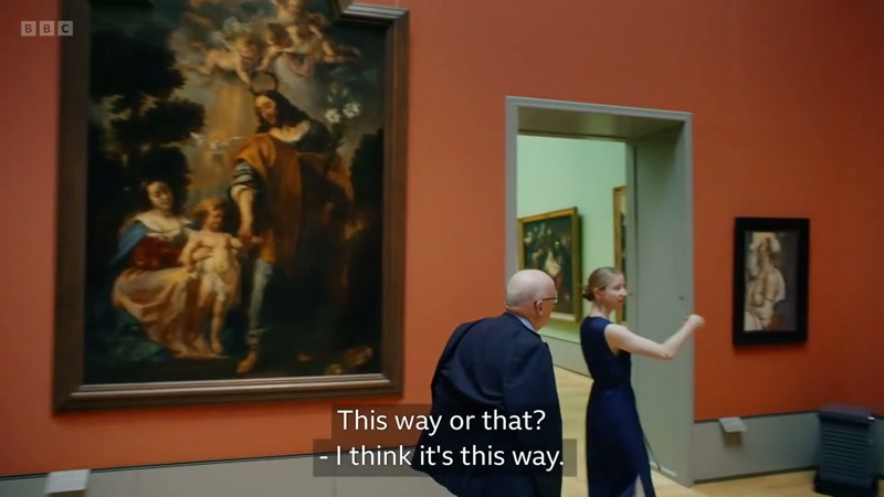 This way or that? - I think it's this way