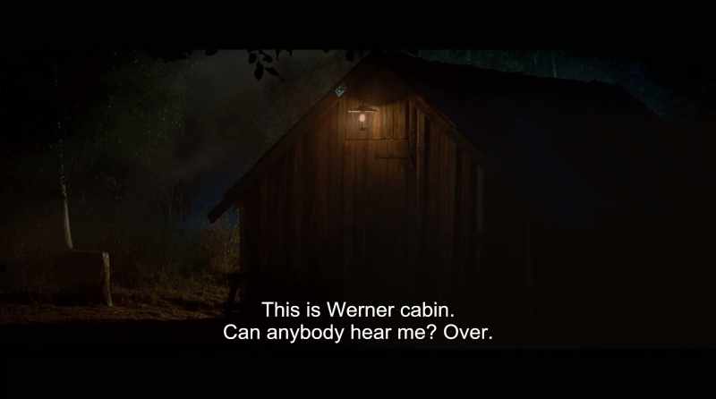 This is Werner cabin. Can anybody hear me? Over