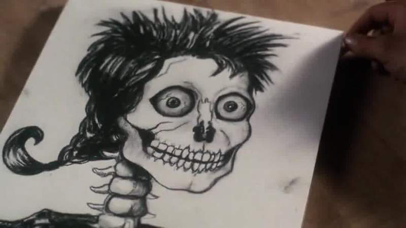 This is what my girlfriend would look like without skin