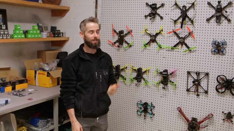 This is where I keep all of my older drones that I don't really fly anymore