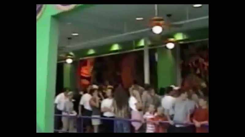 This is where you lined up, the queue line here