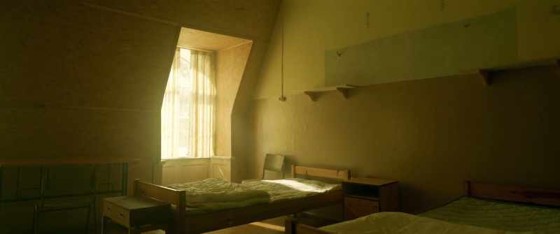 This is where she lived. She left before she finished her studies