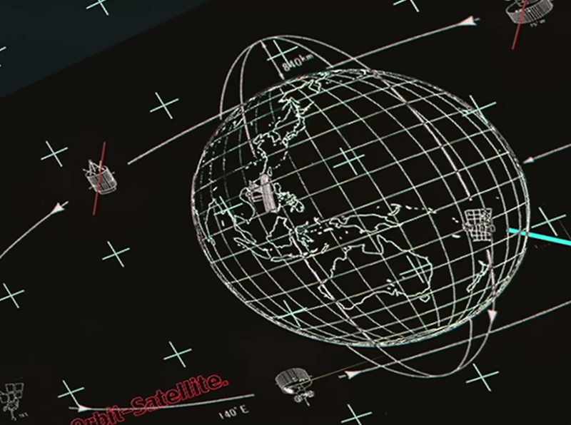 This is where the satellite was when they hacked into it