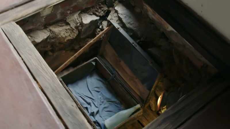This is where he used to hide