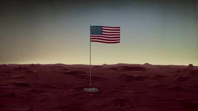 This was where we'd planted our flag