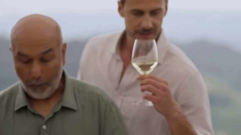 This wine is made from the vines right here