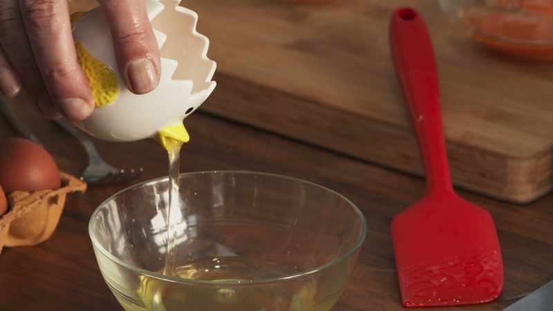 This won't work if you break the yolk as you