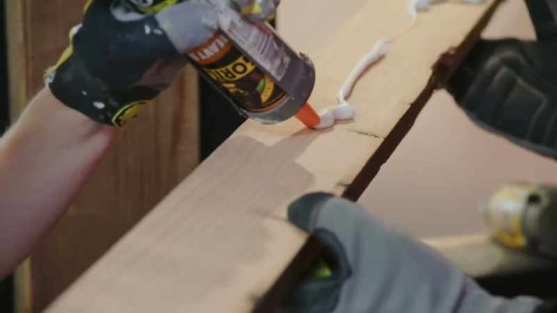 This wood is a little bit thicker than like a veneer