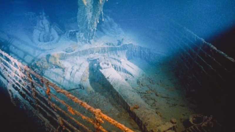 This wreck has been down there for 107 years, so it's inherently unstable