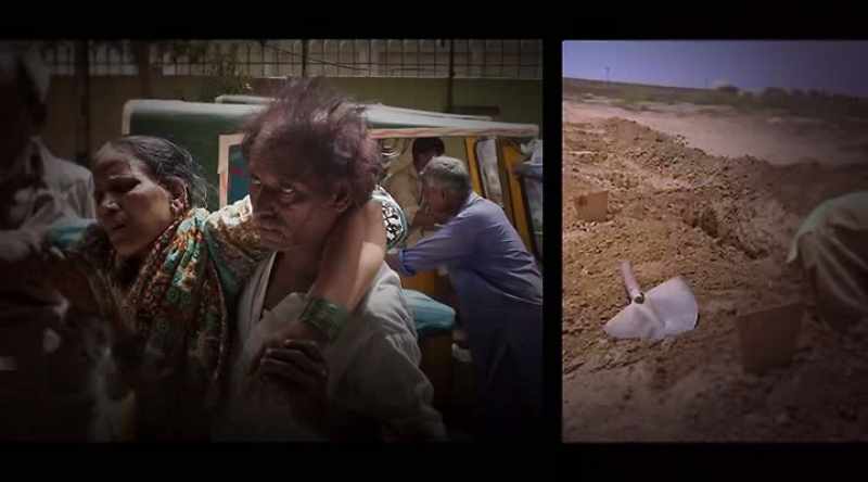 This year, they have dug anticipatory mass graves