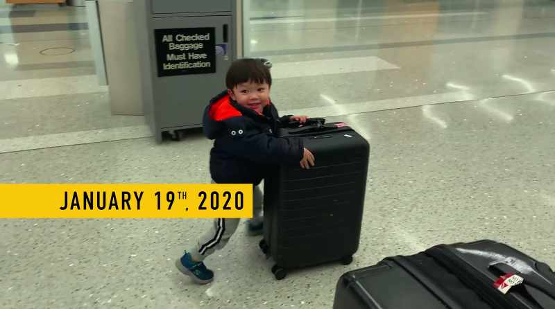 This year, I traveled with my two-year-old son