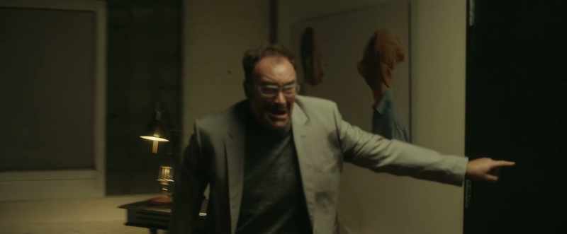 This is your fault! You brought him here! [screams]