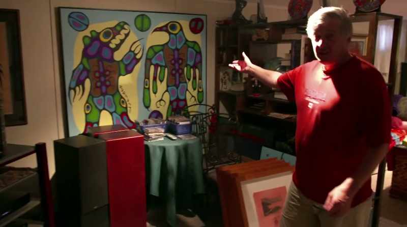 This is your typical Norval Morrisseau style too