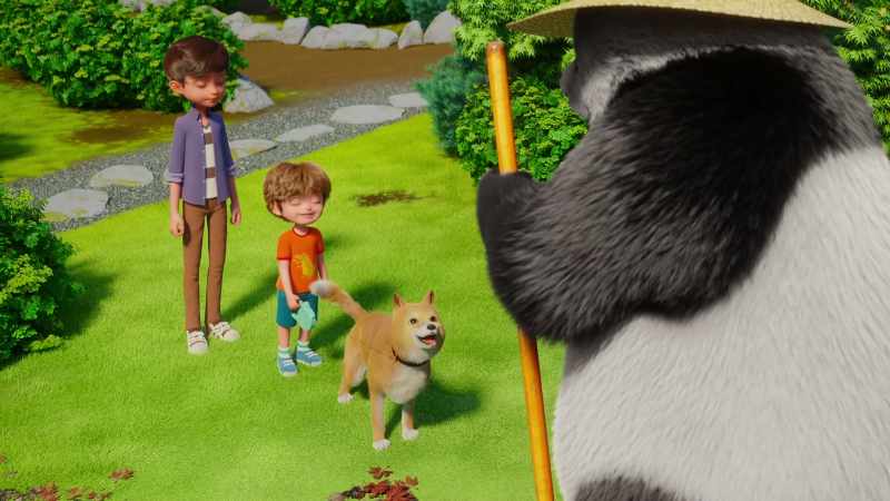 This is Yuko. -[barks]