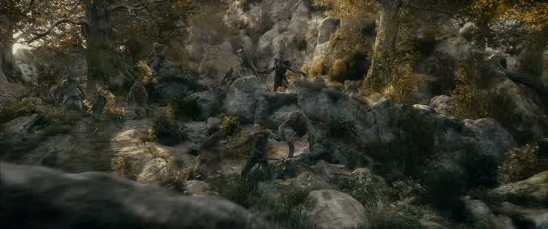 THORIN: Get under the bridge!