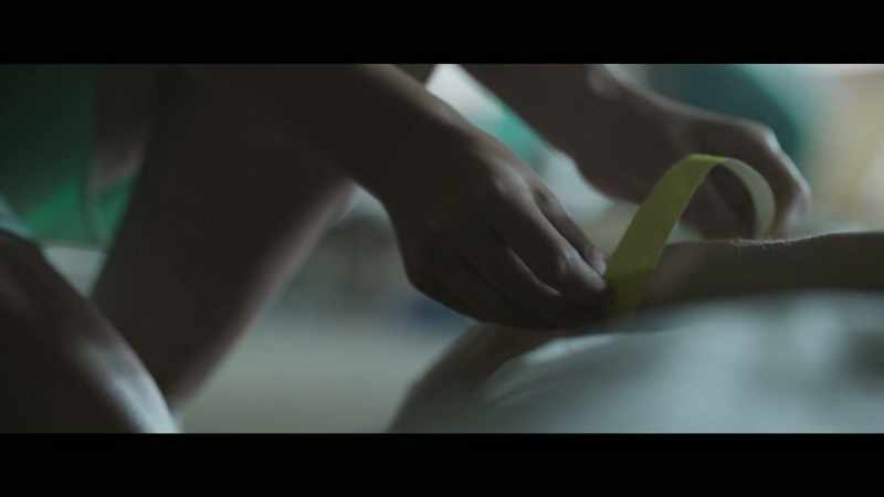 Those who are completely dependent on care, red bands