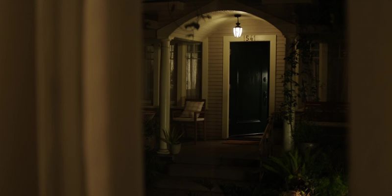 Those assholes left their door open