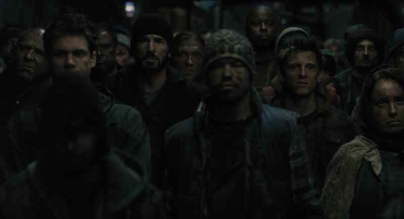 Those bastards in the front section think they own us