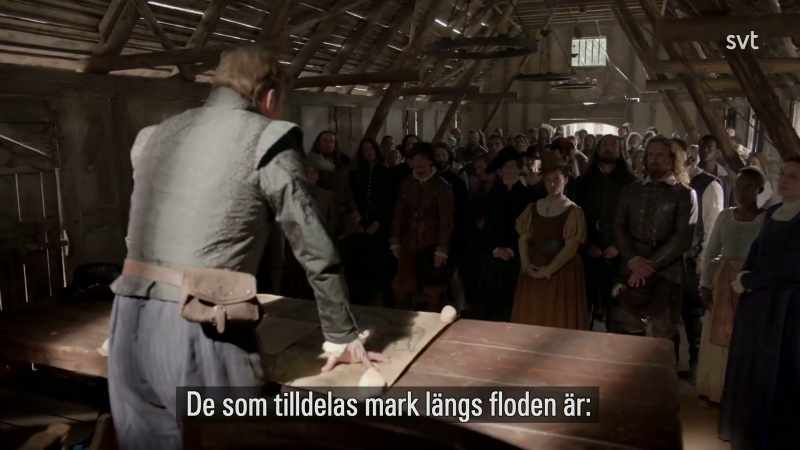 Those to be granted land along the river are