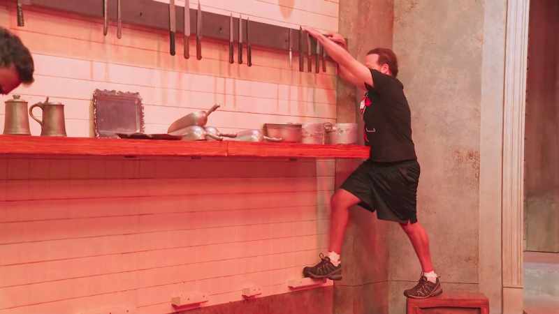 Those knives aren't real