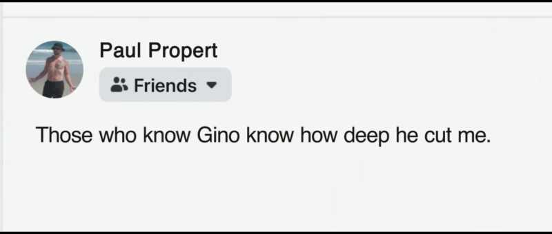 Those who know Gino