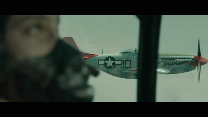 Those P-51s, their tails was painted red