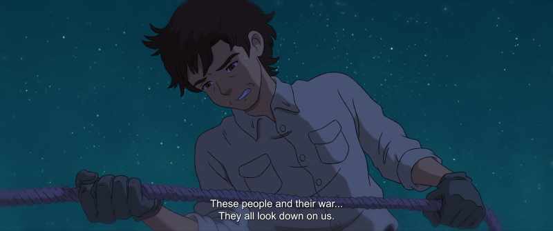 Those people and their damn war... They despise us