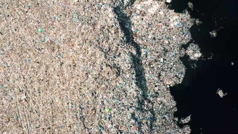 Those plastics break down into microplastics