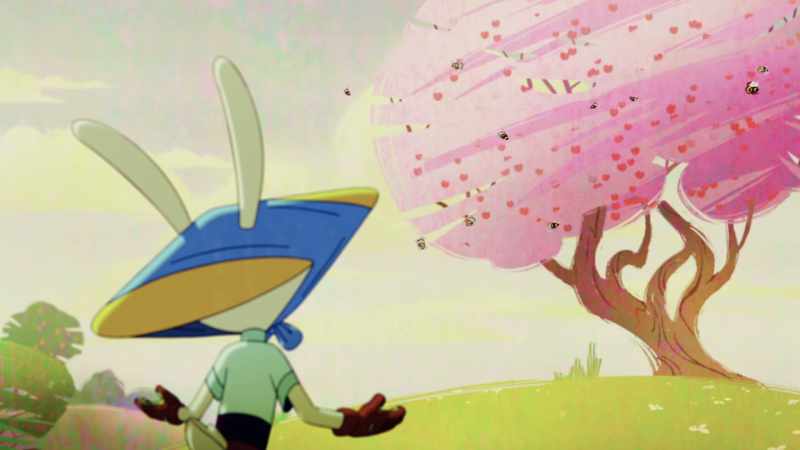Though Odette didn't like the bees, she was a very curious gardener
