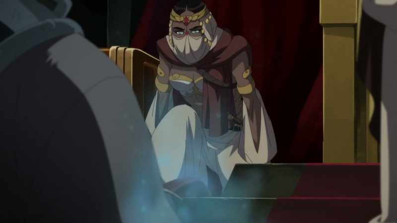 Though he sleeps, he carried out his father's will