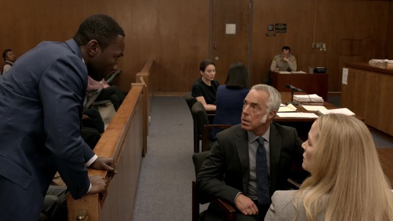 Thought I was late. - Waiting for the judge