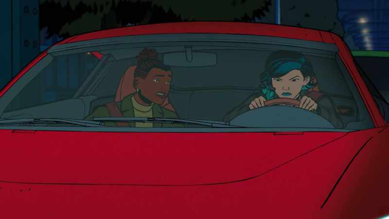 Three! - [engines revving]