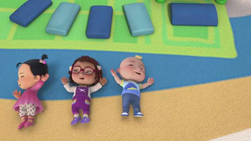 �� Three in the bed And the little one said ♪