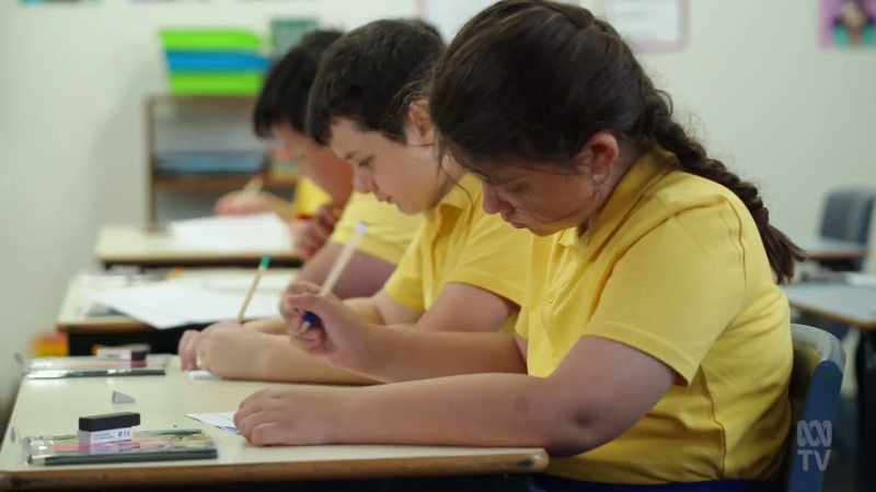 Three weeks ago, the class took a test
