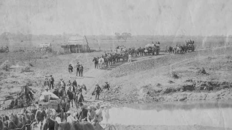 Three years after the demonstration at Dunlop Station