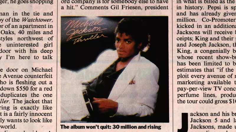Thriller is a cultural phenomenon