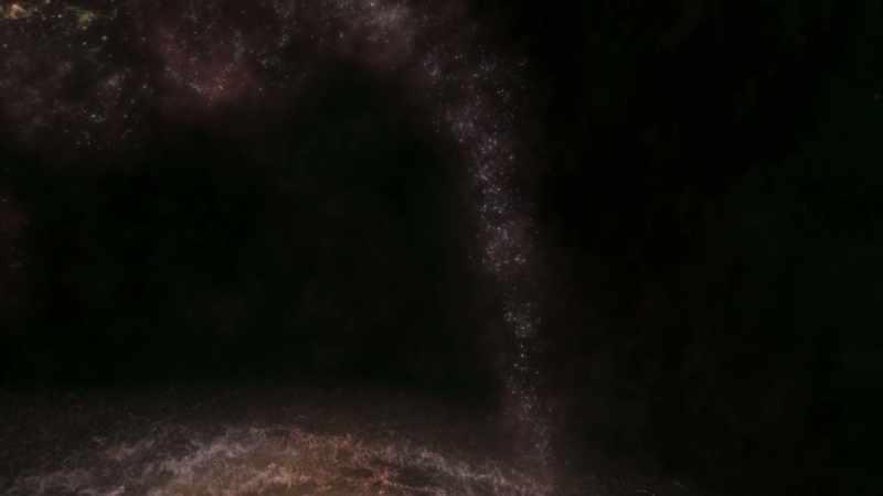 through the telescope's unique ability to help us tra vel through time