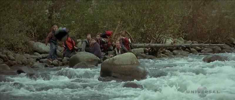 Throw your packs in the river!