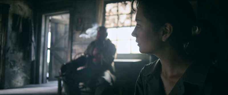 Throwing rocks at her window, leaving dead things for her to find
